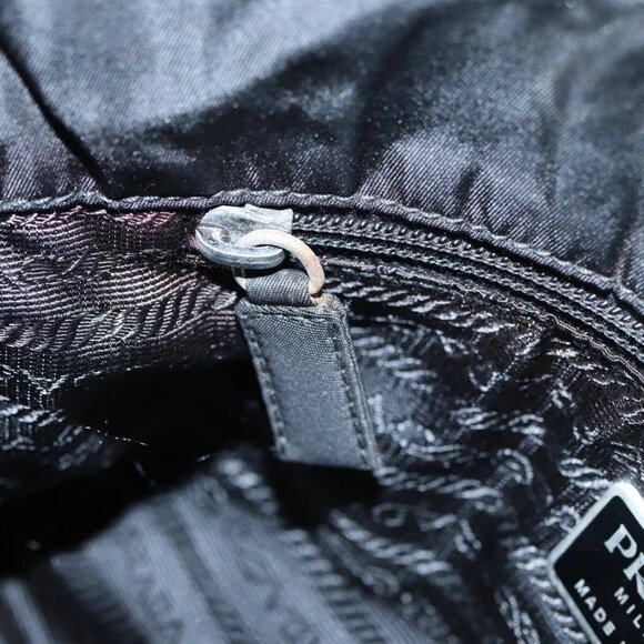 PRADA Hand Bag Nylon Black Auth bs16849 - Picture 11 of 16